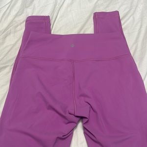 Lululemon Wunder under hi-rise legging 28"  magenta glow